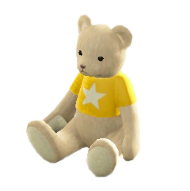 くまのチビちゃんのスターの画像