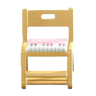 がくしゅうチェアのピンク(座面)の画像