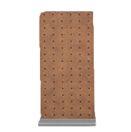 シンプルなパネルのパンチングボードの画像