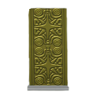 シンプルなパネルのゴールドの画像