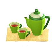 ティーセットのイエロー(マット)の画像