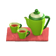 ティーセットのレッド(マット)の画像