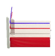 ニュートラルコーナーのレッドの画像