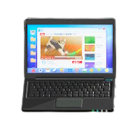 ノートパソコンのインターネットの画像