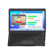 ノートパソコンのチャットツールの画像