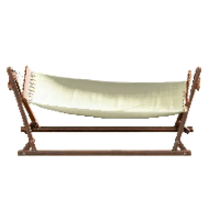 ハンモックのホワイトの画像