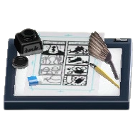 まんがかセットの4コマまんがの画像