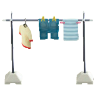 ものほしざおの体操着の画像