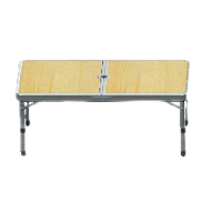 アウトドアテーブルのライトウッド(テーブル)の画像