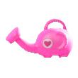 ゾウさんジョウロのピンクの画像