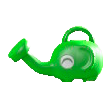 ゾウさんジョウロのグリーンの画像