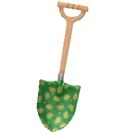 がらものスコップのグリーンの画像