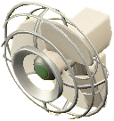 かべかけせんぷうきのホワイトの画像