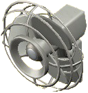 かべかけせんぷうきのシルバーの画像