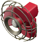 かべかけせんぷうきのレッドの画像