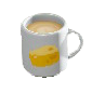 マグカップのチーズの画像