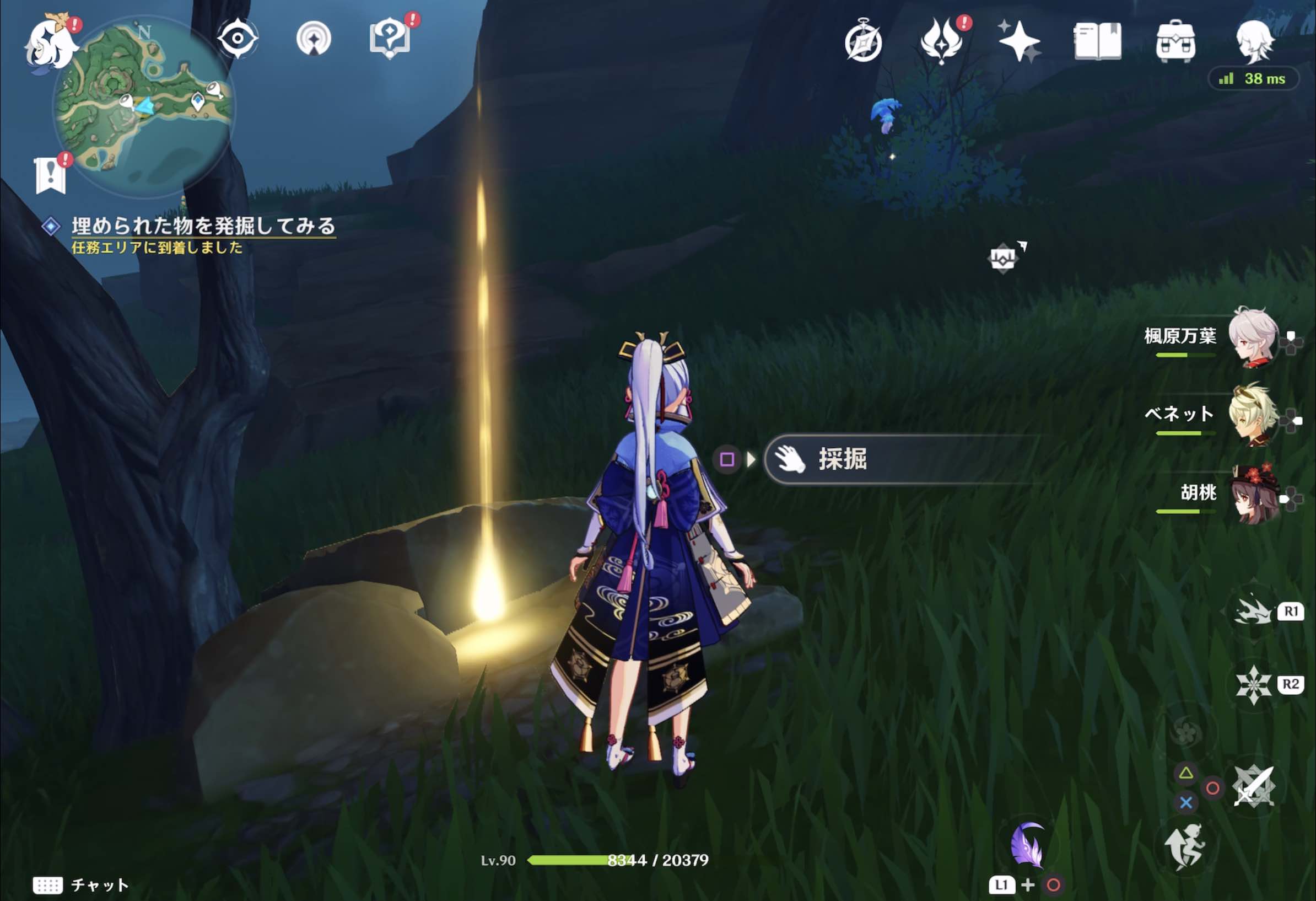 埋められた物を発掘してみる