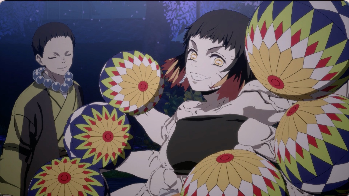 矢琶羽＆朱紗丸戦