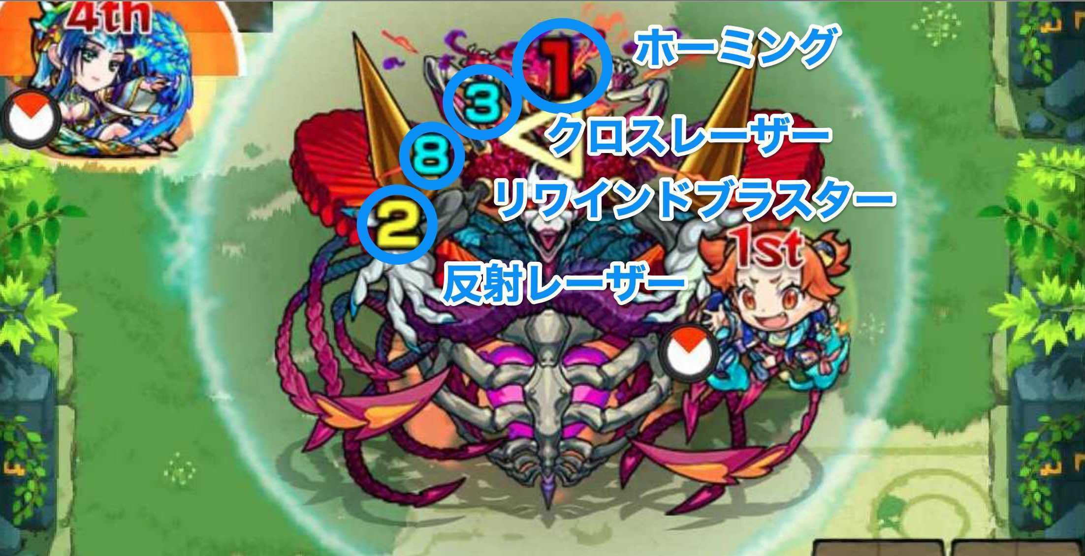 未開の大地26 攻撃パターン