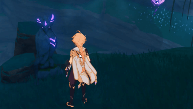 ヒント用の彫像