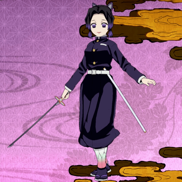 【胡蝶しのぶ】鬼殺隊隊服(羽織なし)の衣装画像