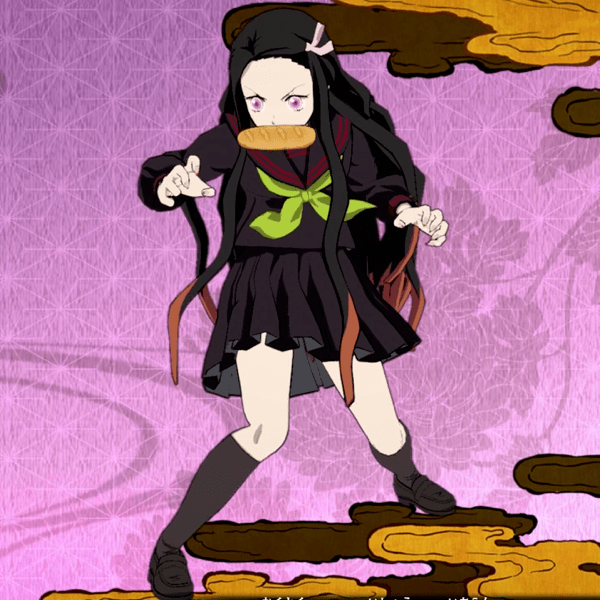 【キメツ学園・竈門禰豆子】キメツ学園の学生服の衣装画像