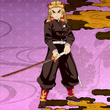 【煉獄杏寿郎】鬼殺隊隊服(羽織なし)の衣装画像