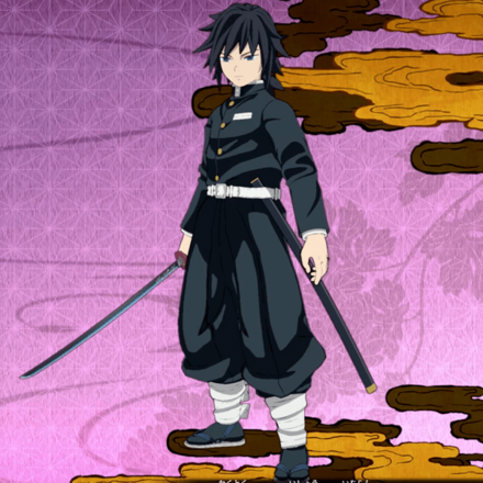 【冨岡義勇】鬼殺隊隊服(羽織なし)の衣装画像