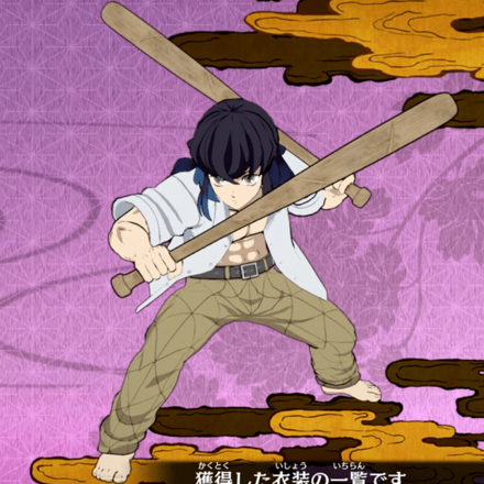 【キメツ学園・嘴平伊之助】キメツ学園の学生服の衣装画像