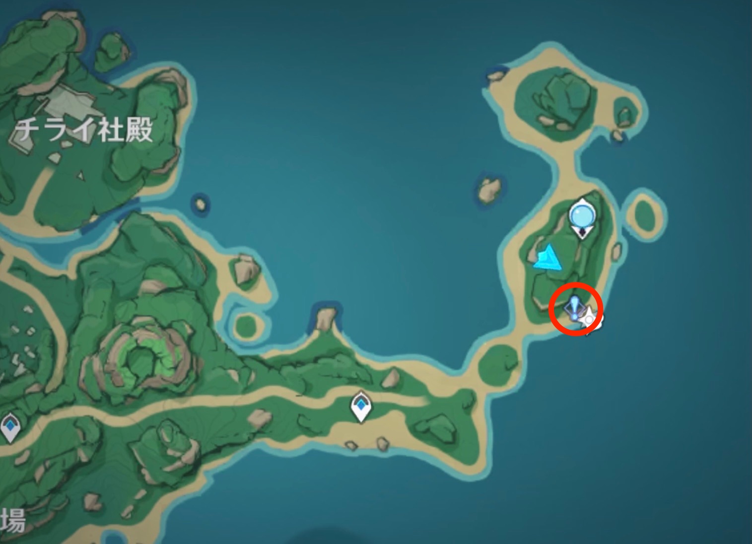 忘れん坊大王の大冒険の場所