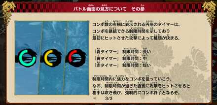 コンボの制限時間