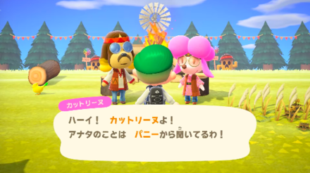 パニーの島のカットリーヌ