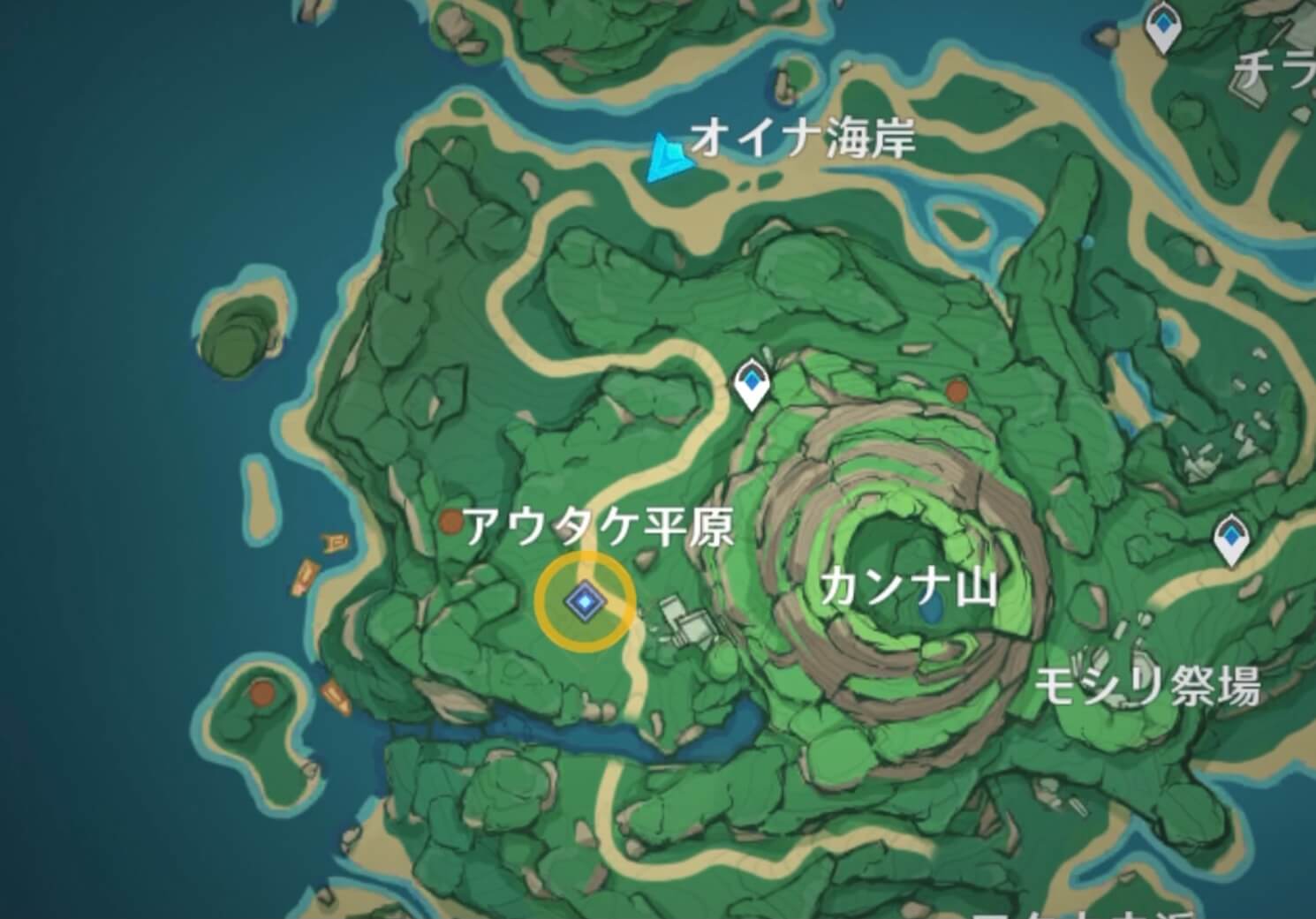 アウタケ平原に行く