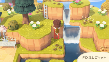 常設のはしごが設置できる