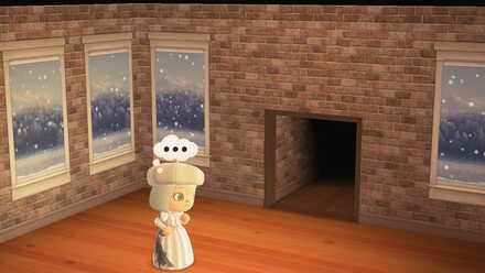 動く壁でもアクセントウォールが使える