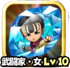 武闘家・女のアイコン