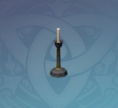 茶屋燭台-「無臭の炎」の画像