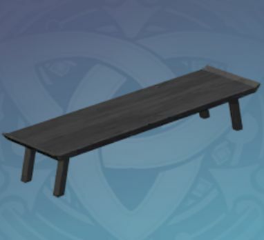 茶屋の長机-「座隙無」の画像