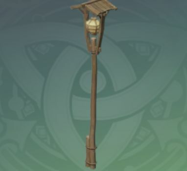 御伽の郊外街灯の画像