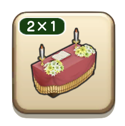 結婚式場のつくえ