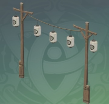 五重灯籠の祭典門の画像