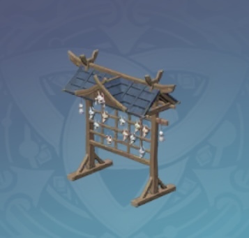 孔雀の「幸帰」面掛けの画像