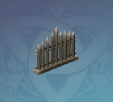 陣屋の柵-「截断」の画像