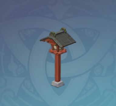 夢見の「重念」街灯の画像