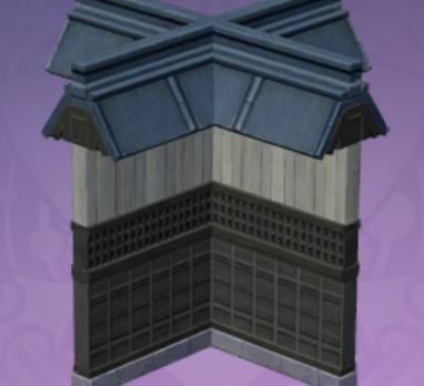 垣屋院墻「庭中隠際」の画像