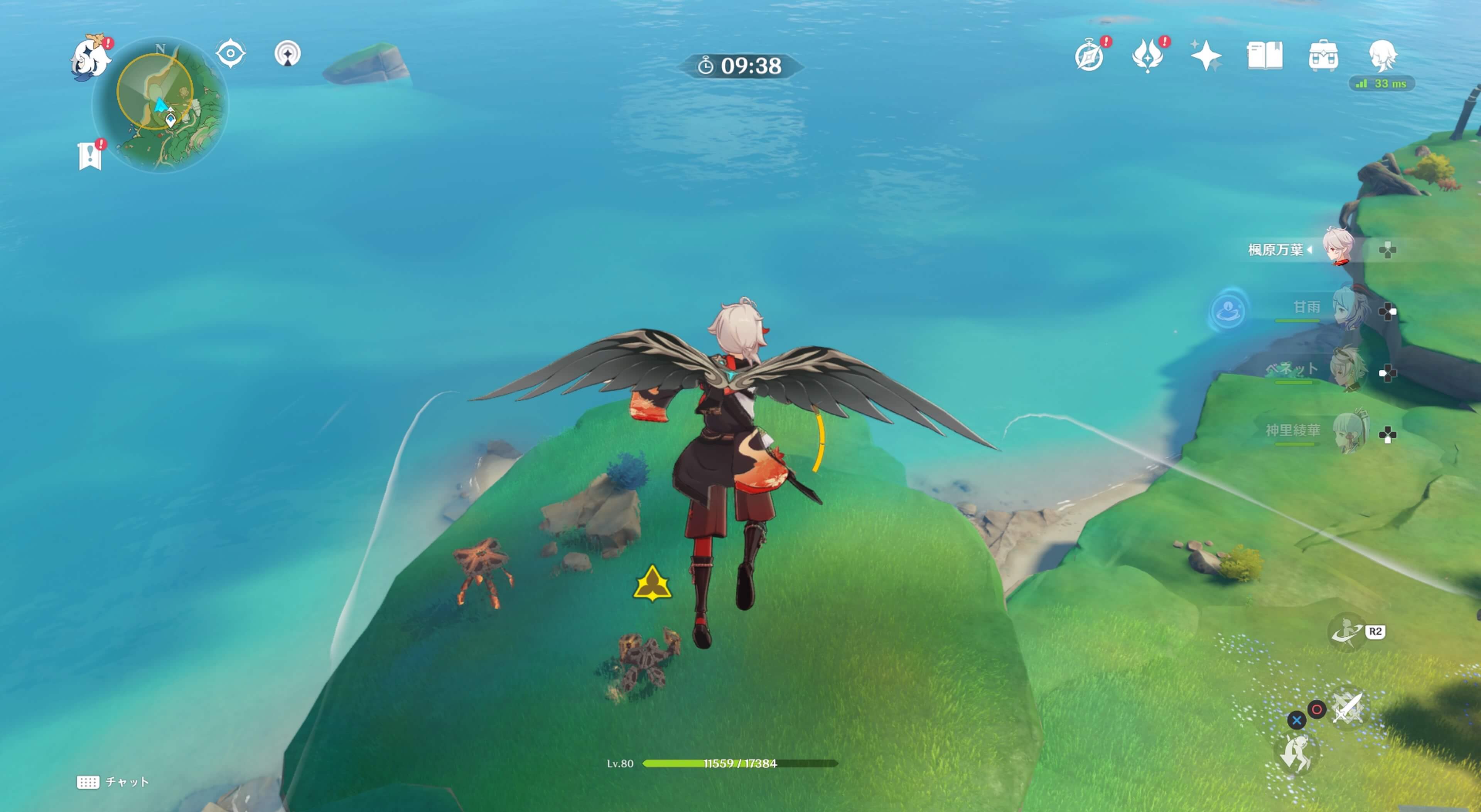 討伐場所に直接目標が出現