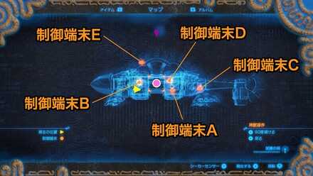 ブレワイのヴァナボリスマップ