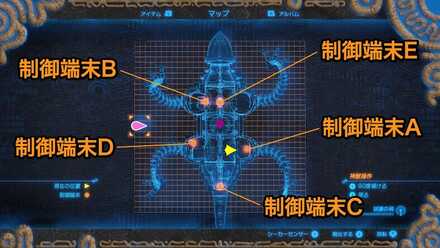 ブレワイのヴァナボリスマップ