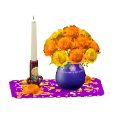 マリーゴールドのかざり画像