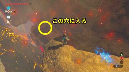 ブレワイのヴァルーダニア内にある銀ルピーの宝箱への道のり